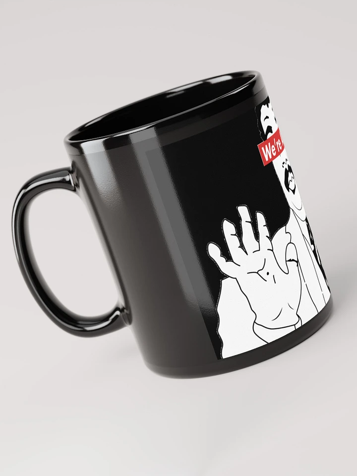 We're All Set Logo Coffee Mug Black product image (2)