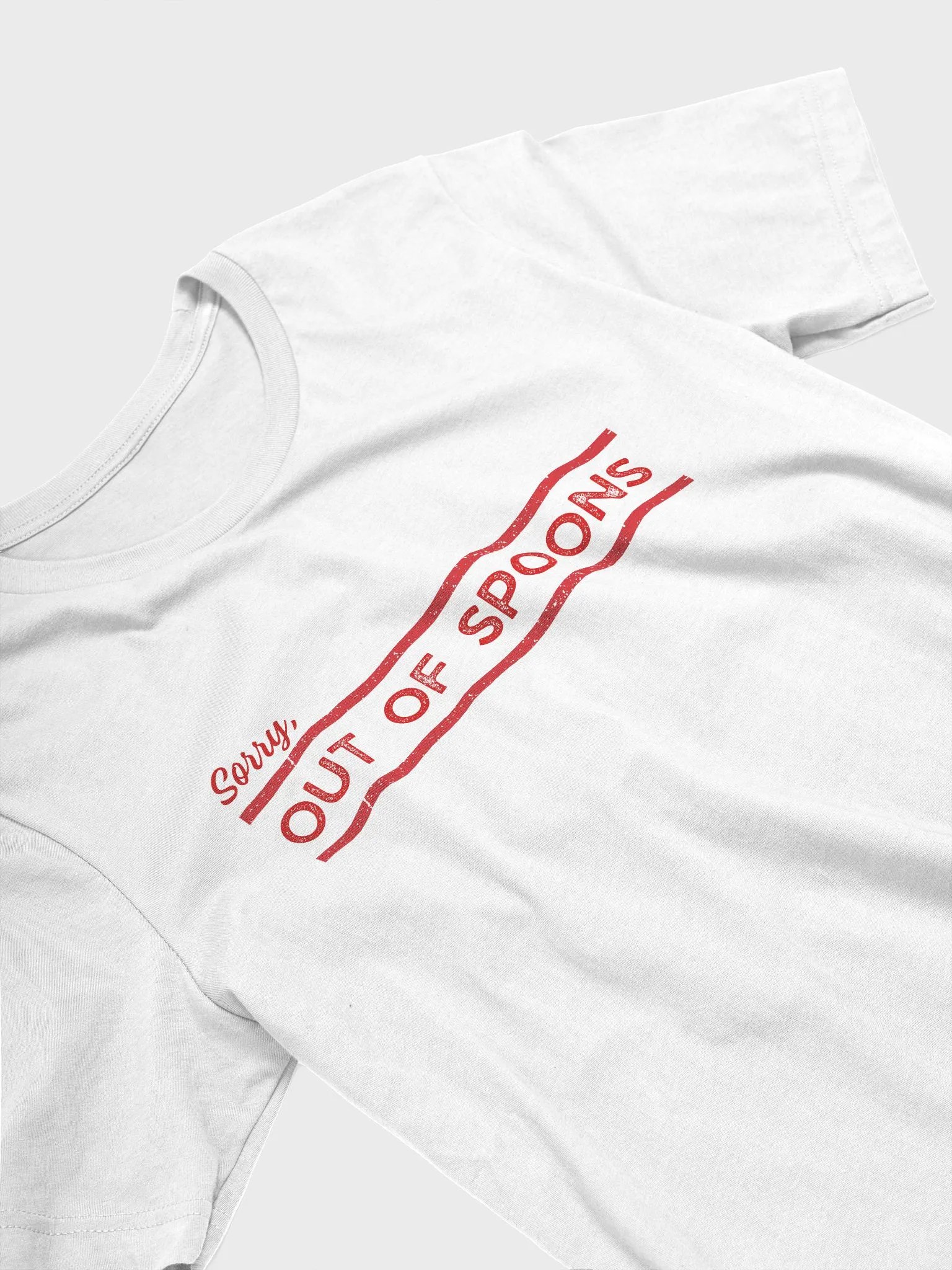 Out of S[poons] Comfort T-Shirt product image (3)