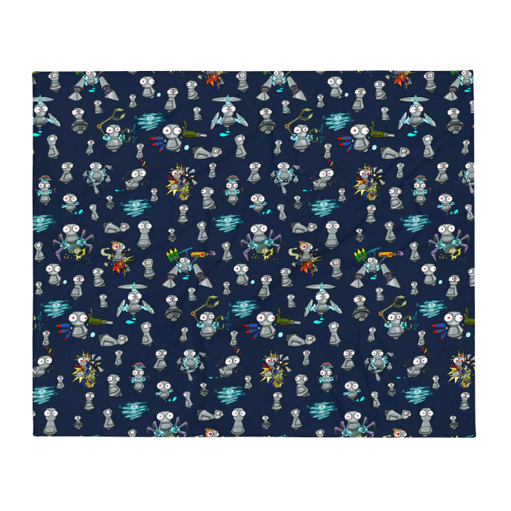 Procrastitrons! Fuzzy Blanket product image (2)