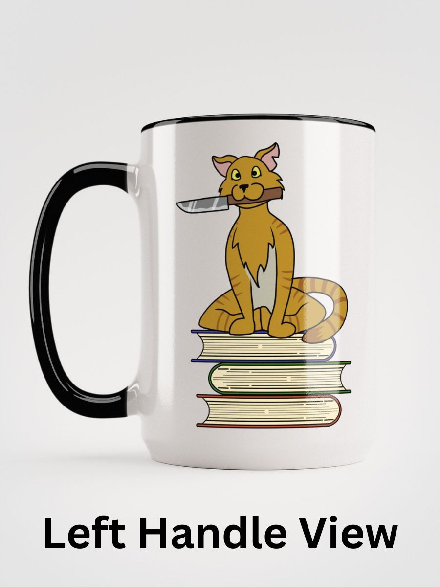 Don't Touch My Books - 15oz. Cat Mug product image (5)