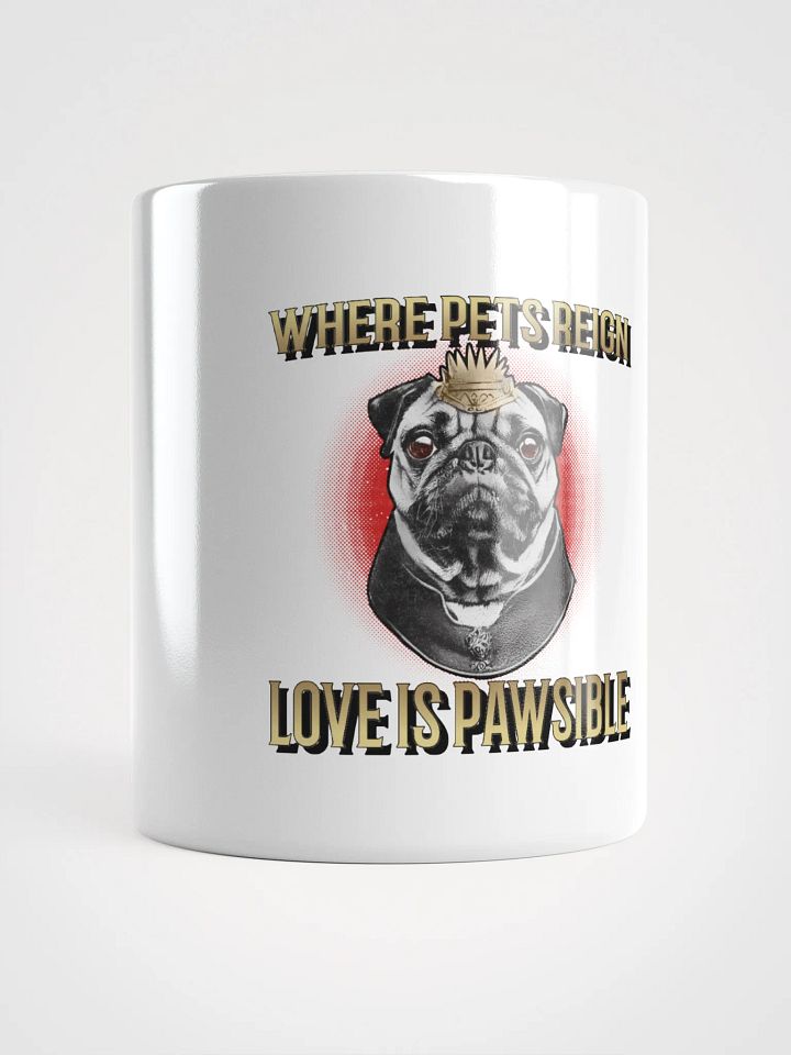 Royal Paws White Glossy Mug product image (1)