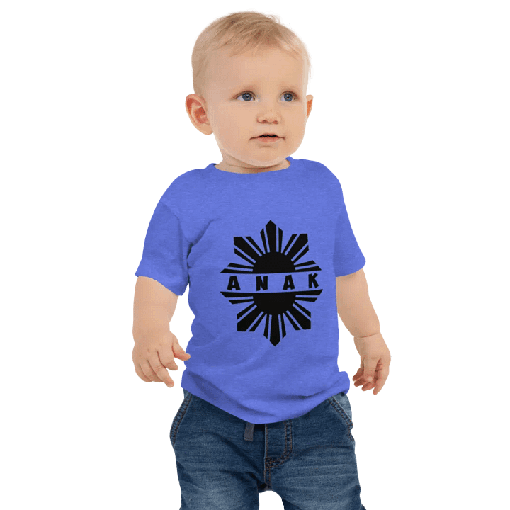 Anak (Black Logo) Child Baby White Tee, Little Filipino Philippines Toddler Child Infant T-Shirt product image (1)