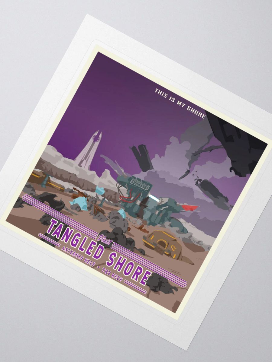 Tangled Shore Sticker product image (5)