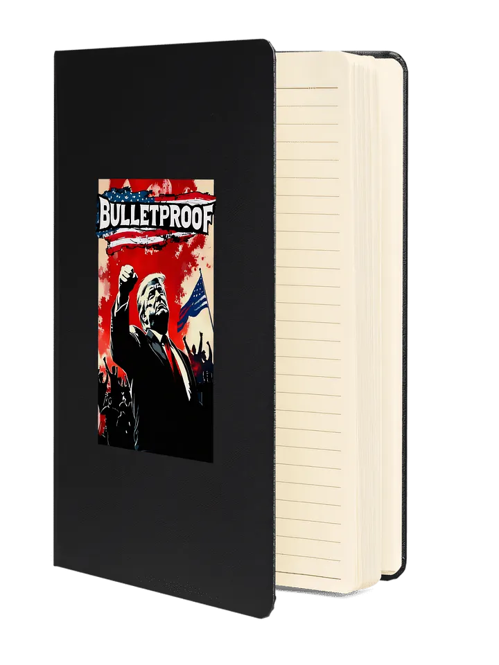 Hardcover Notebook: Trump, Bulletproof product image (4)