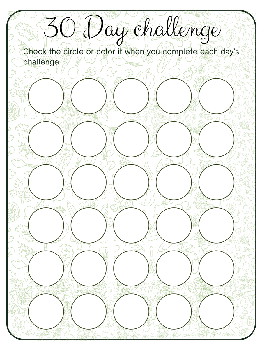 30-Day Challenge for Healthy Living and Mental Wellness product image (7)