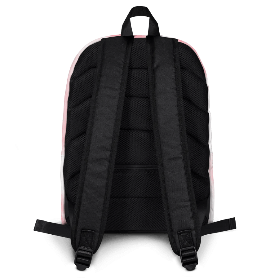 🌊 BOURNE to Backpack – Coastal Cool with BRN.2C.C.™ Vibes 🎒| Blue Logos | Pink Tie-Dye product image (2)