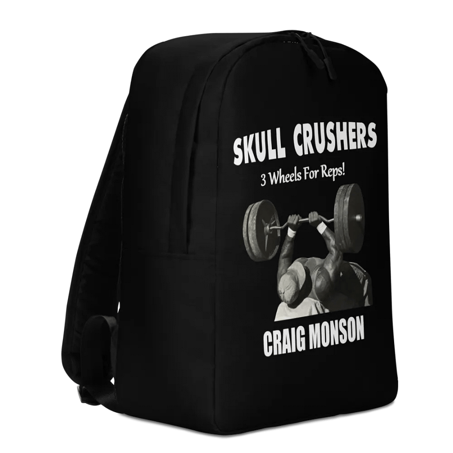 Craig Monson Three Wheels For Reps! Backpack product image (2)