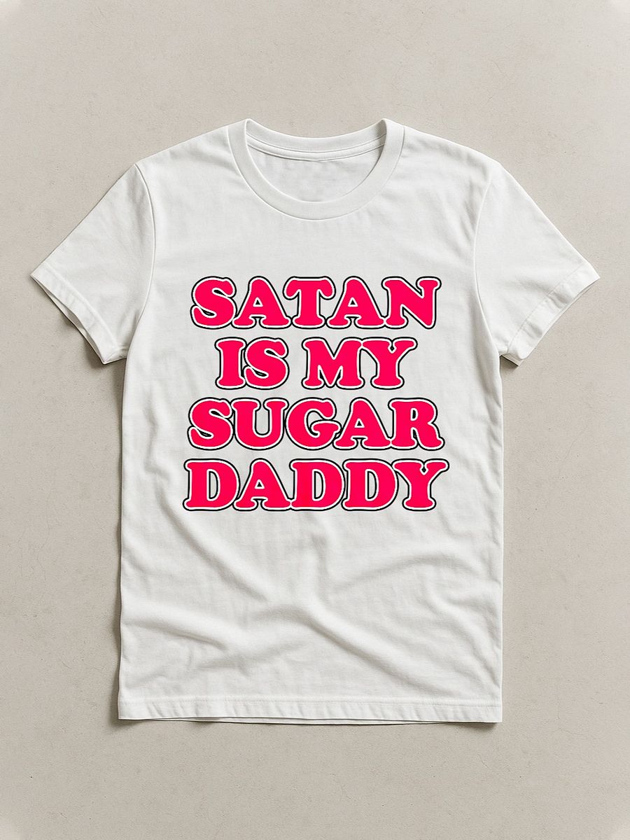 satan is my sugar daddy t-shirt product image (1)