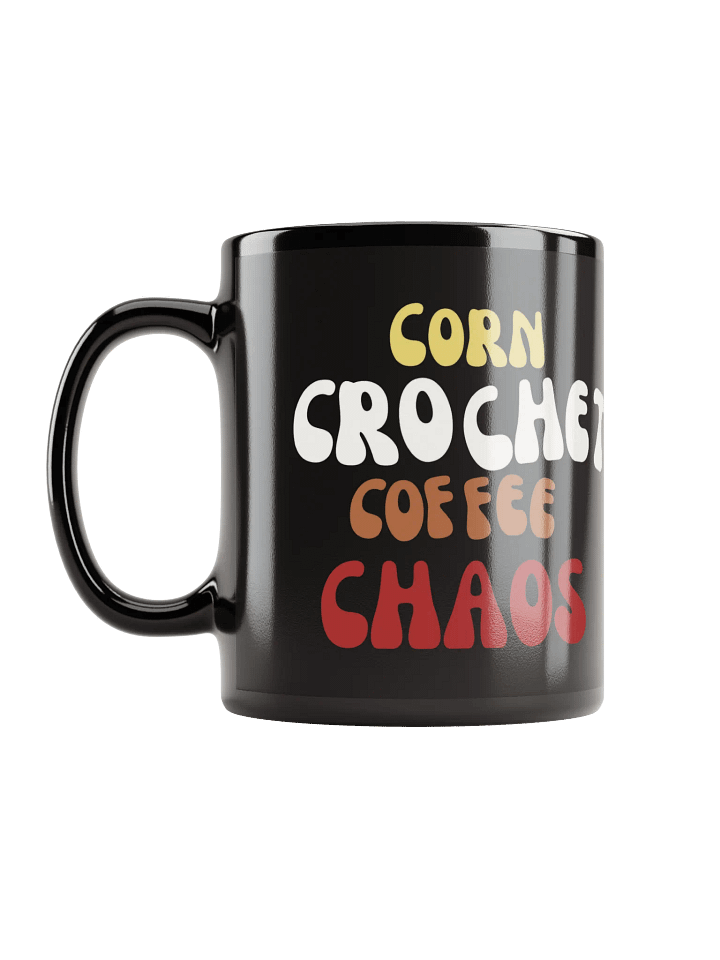 Corn Crochet Coffee Chaos Mug product image (1)