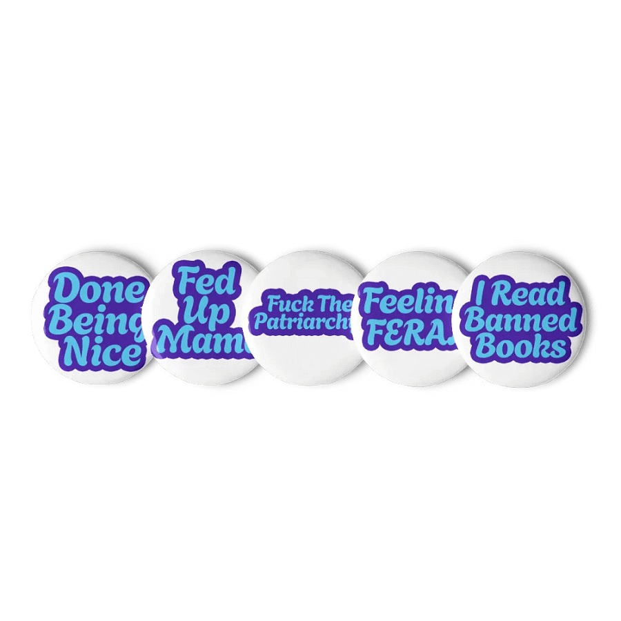 Rebel Chic Pin Button Set product image (1)