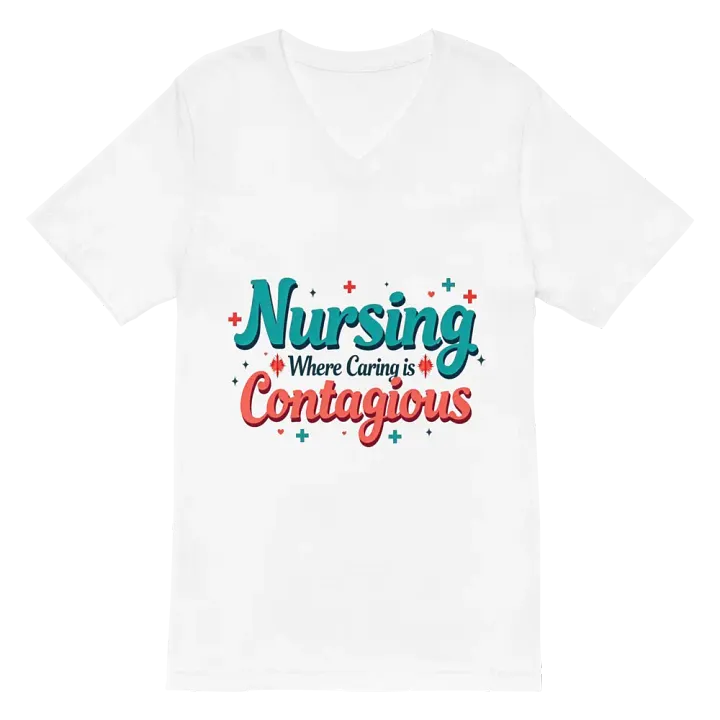 Contagious Care V-Neck Tee product image (2)