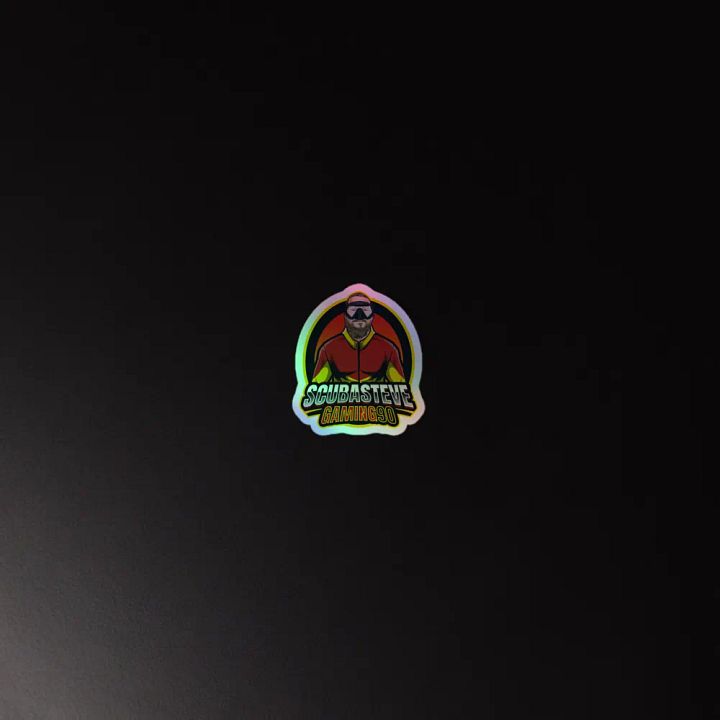 Official ScubaSteve Holographic Sticker product image (4)