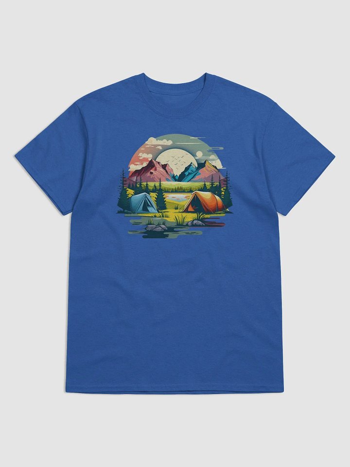 Colorful Camping Heavyweight T-shirt product image (1)