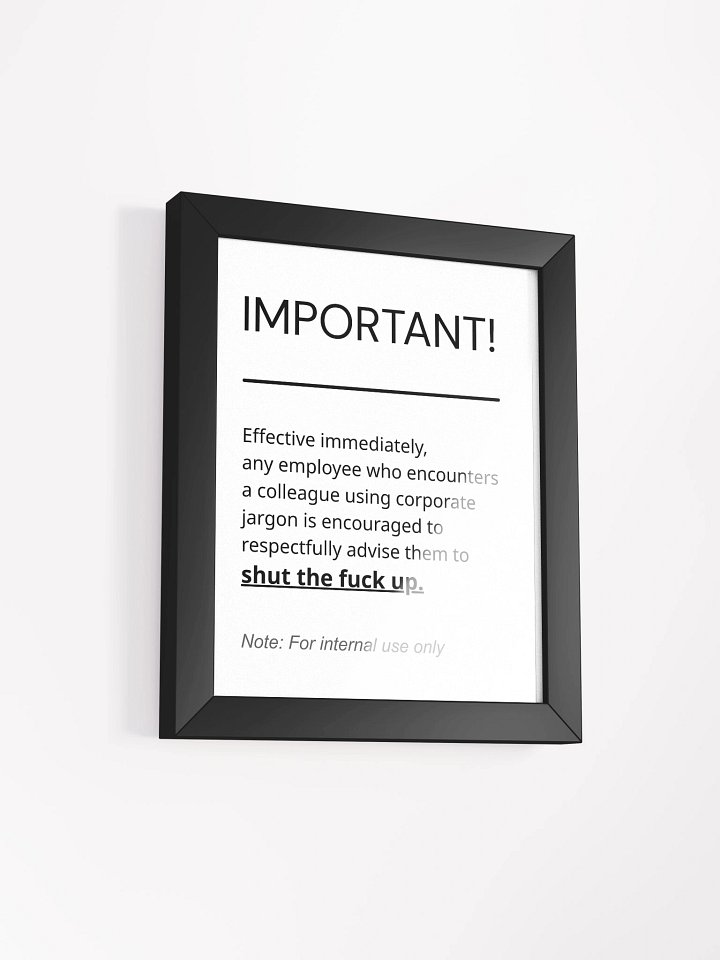 HR Memo Framed Wall Art product image (4)