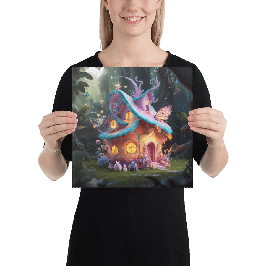 Watercolour Fairy House Art - v11 product image (2)