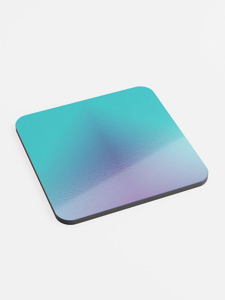 Glossy Coaster w/ OG Blue product image (2)