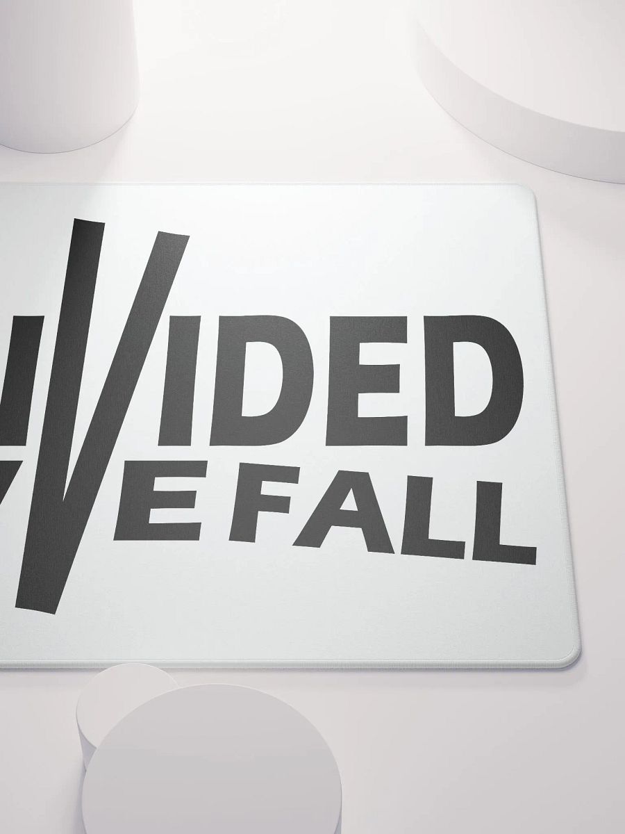 Divided We Fall - Black - Gaming Mouse Pad product image (5)