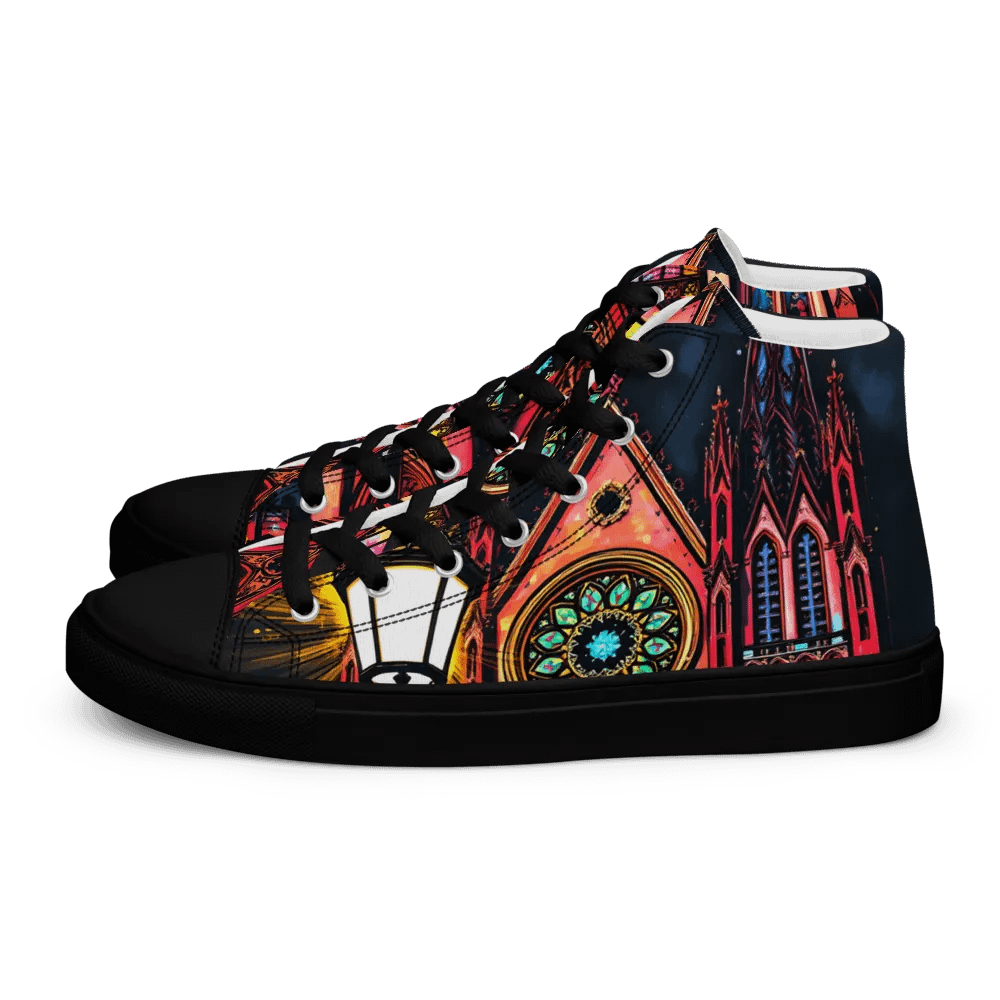 Gothic Cathedral Illumination Women's High Top Shoes product image (1)