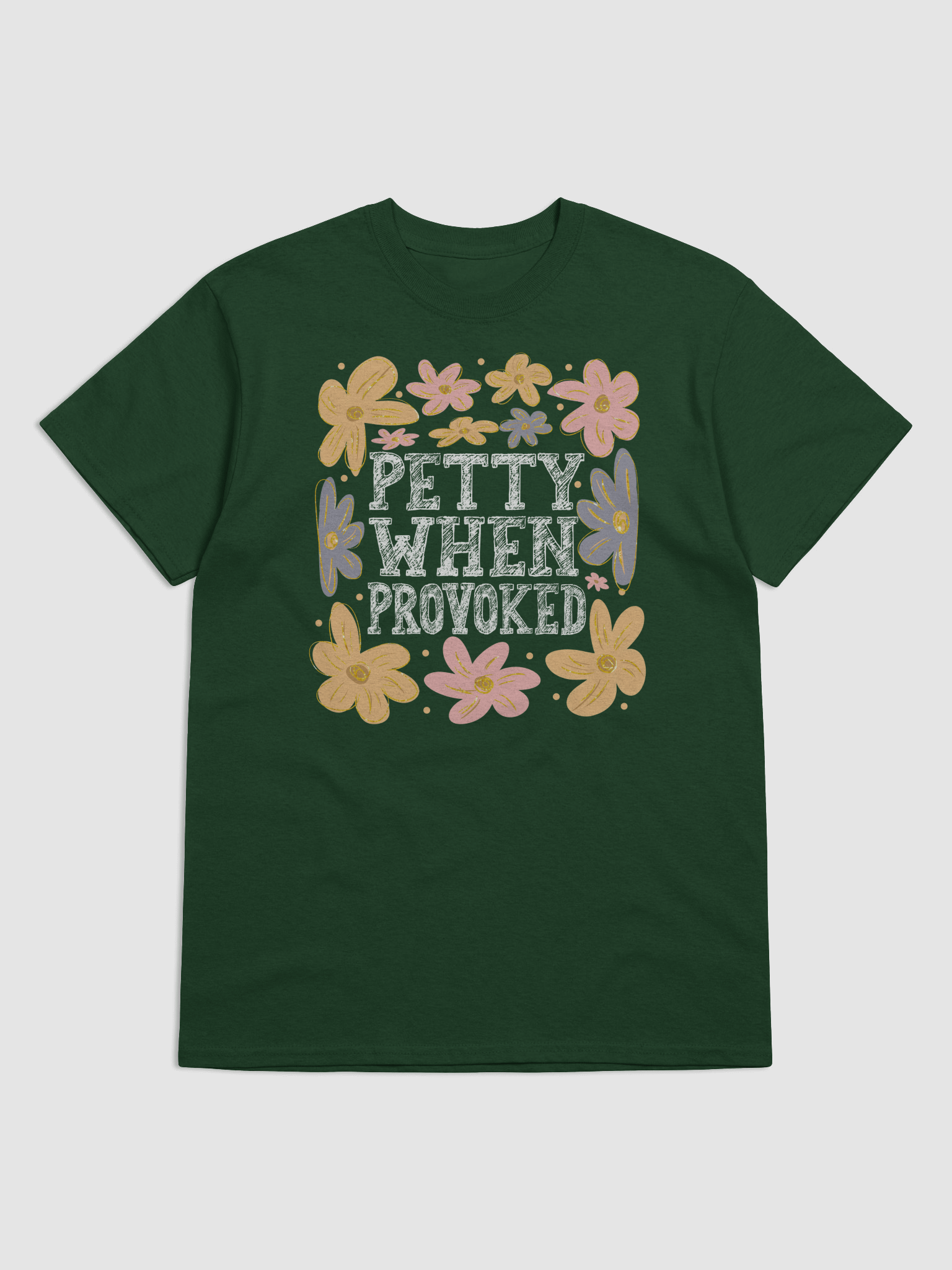 Provocative Floral Statement Tee product image (29)