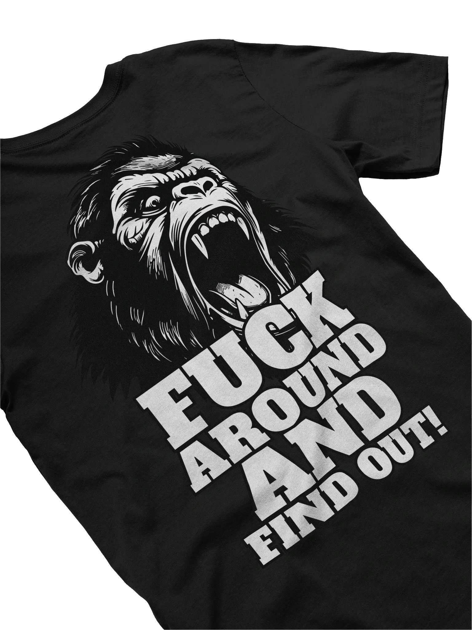 Repulsive “FAFO” Gorilla - Basic Tee product image (7)