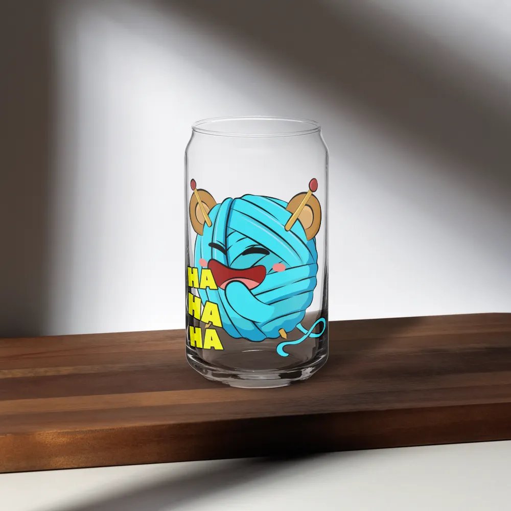 Emote-Lachen-Glas-16oz product image (35)