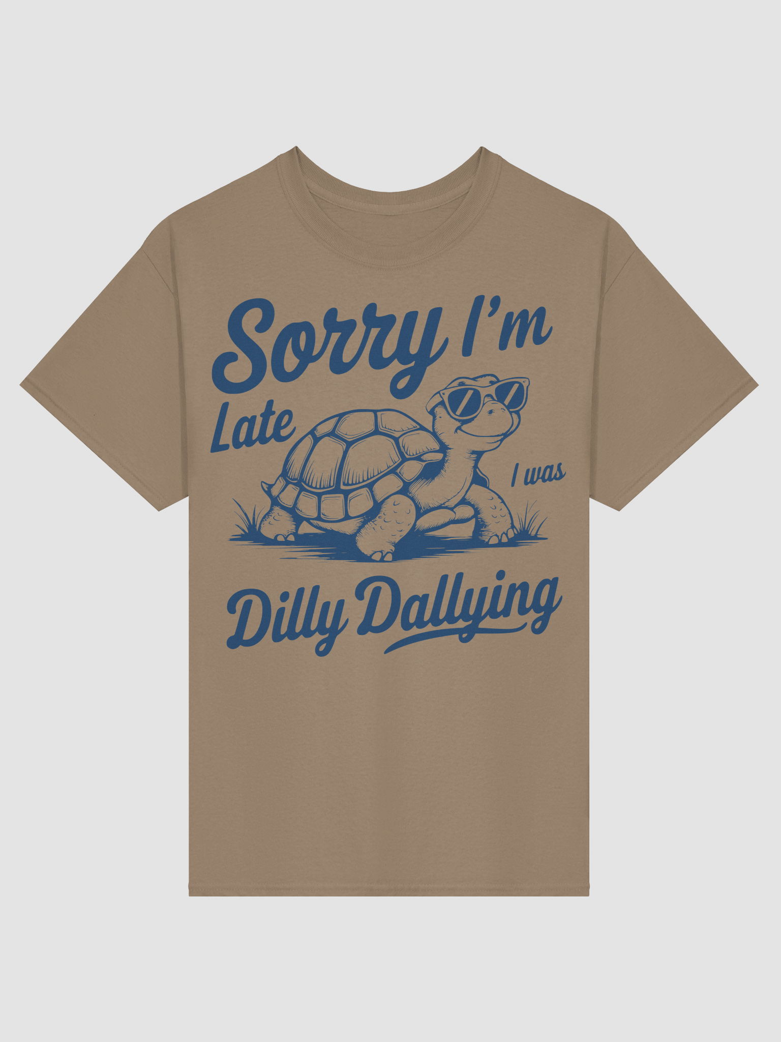 Dilly Dally Turtle Sketch T-Shirt product image (2)