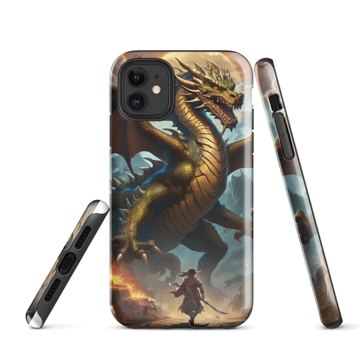 Coque iPhone® Tough Dragon's Féroce/ Dragon's fierce iPhone® Tough Case product image (1)