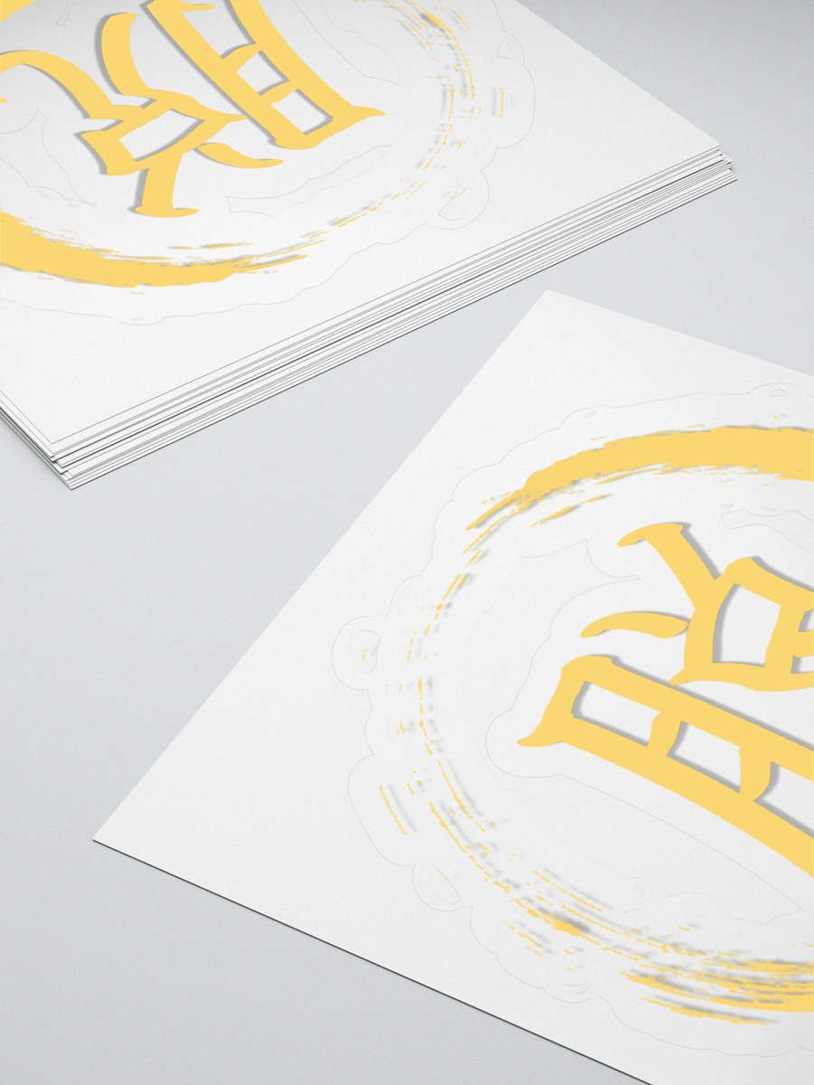 Kanji Brushed Kiss Cut Stickers product image (4)