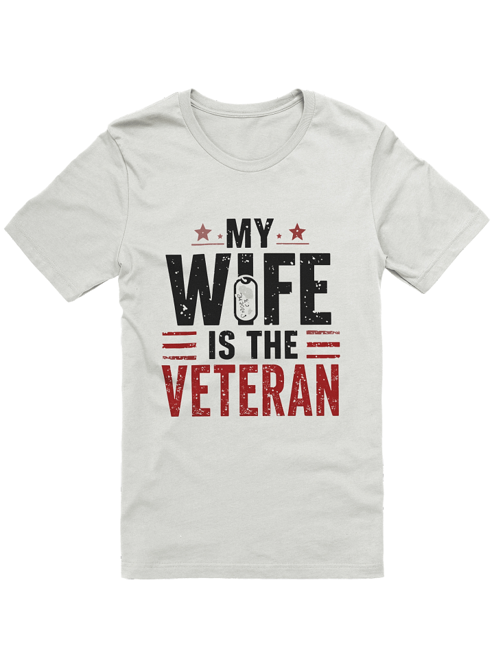 My Wife Is The Veteran T-Shirt product image (2)