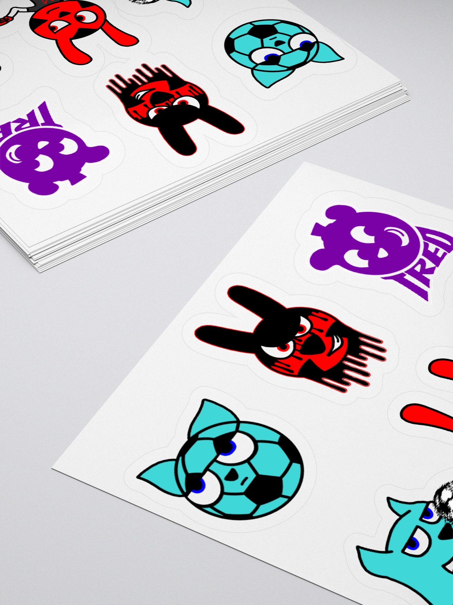 Cooluva Trio Sticker Sheet product image (4)