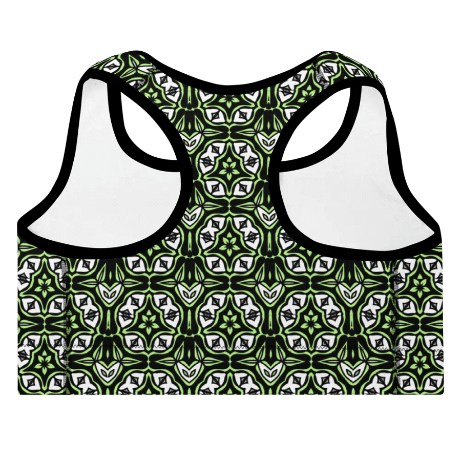Agender Abstract (3) - Padded Sports Bra product image (4)