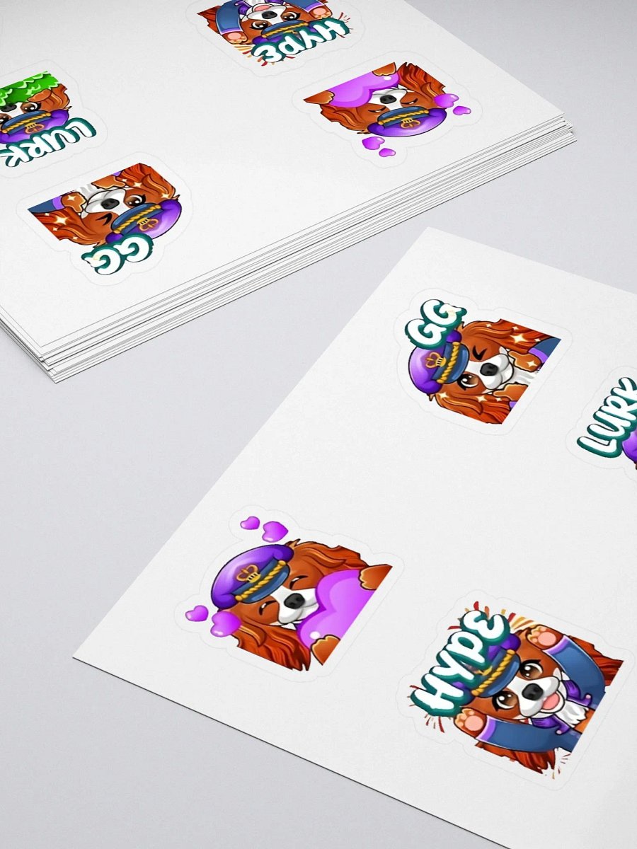 Dog Emote Sticker Set product image (10)