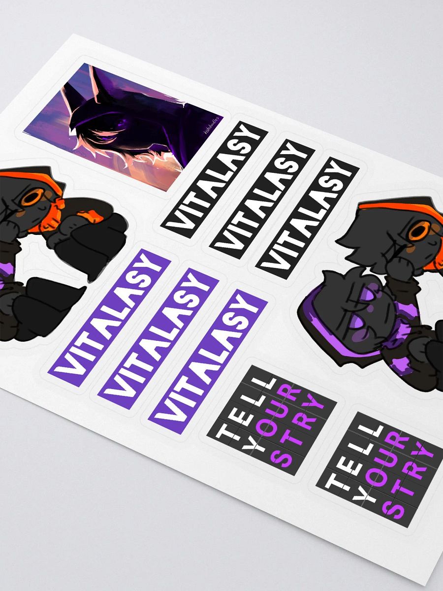 Vitalasy Sticker Sheet product image (2)