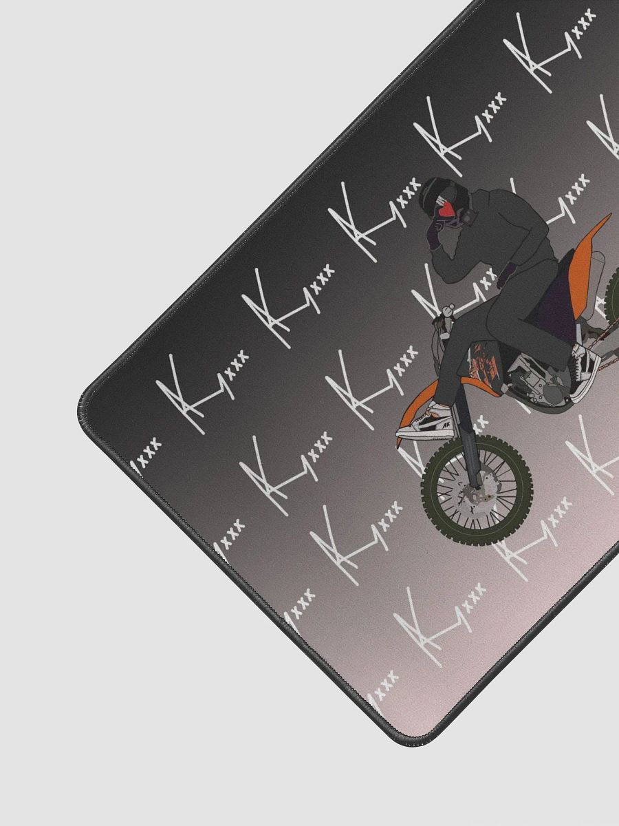 Signature backdrop w/ Heart-hand on Bike Front and Center S product image (2)