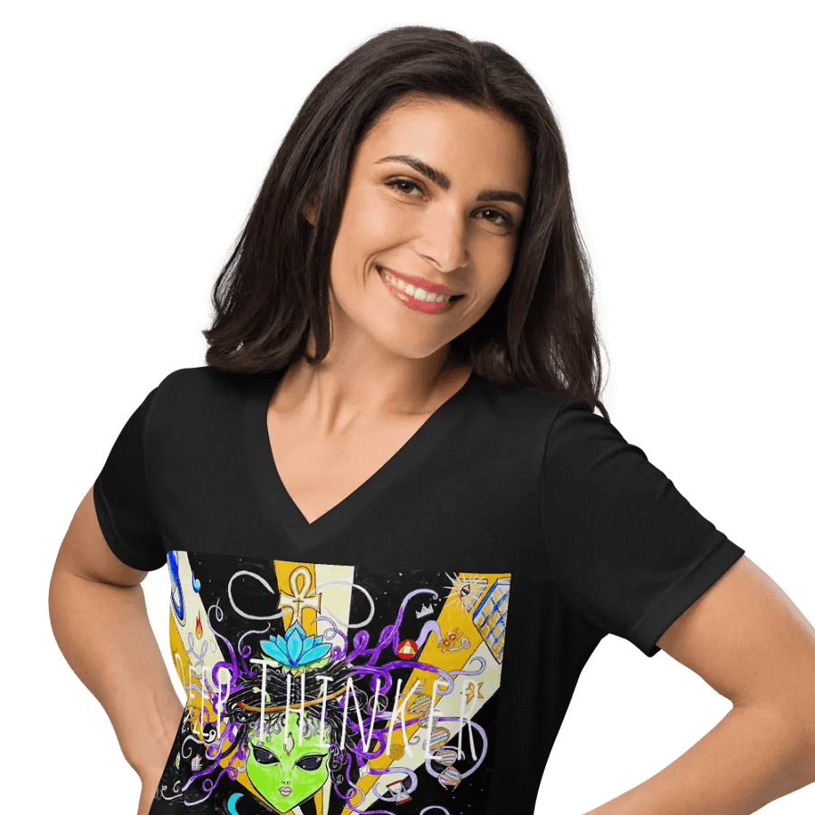 V Neck for Deep Thinkers product image (10)