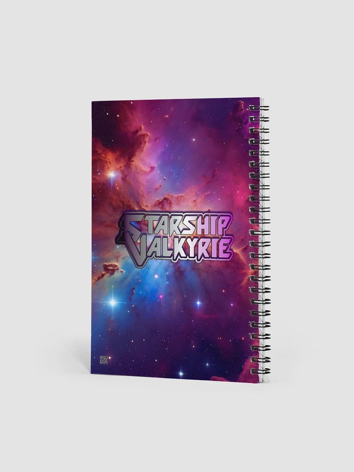 Starship Valkyrie Ace Pride SSV Logo Nebula Notebook product image (2)