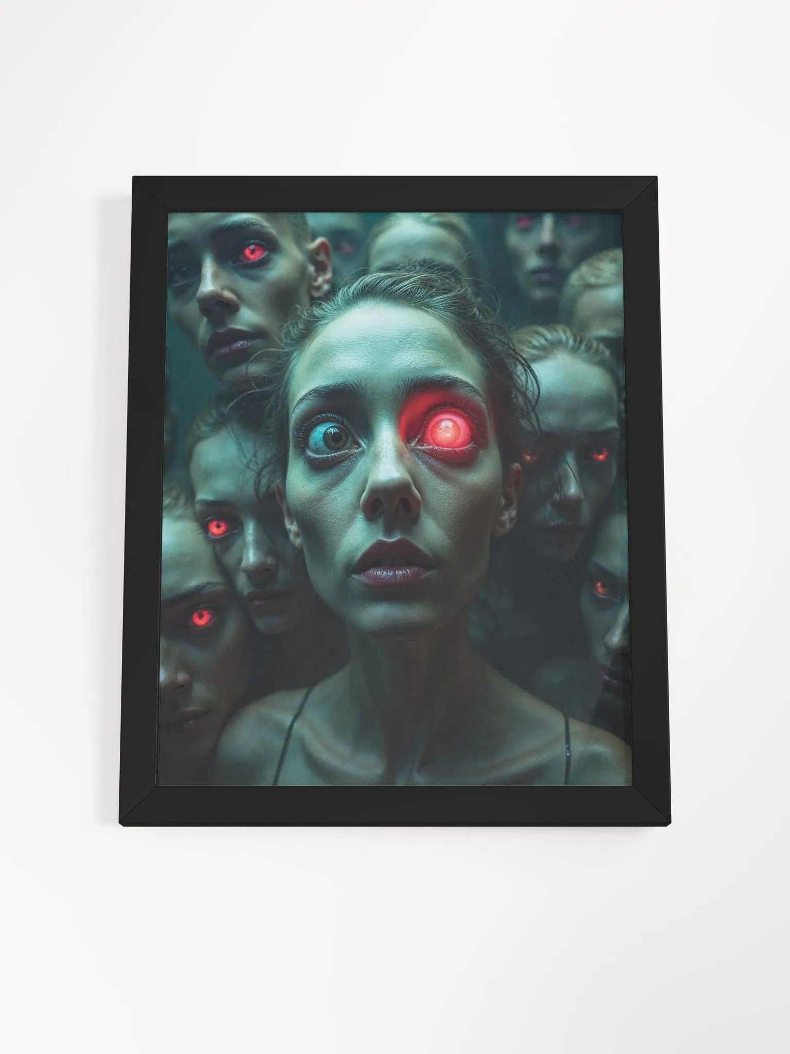 Crimson Gaze Framed Print product image (24)