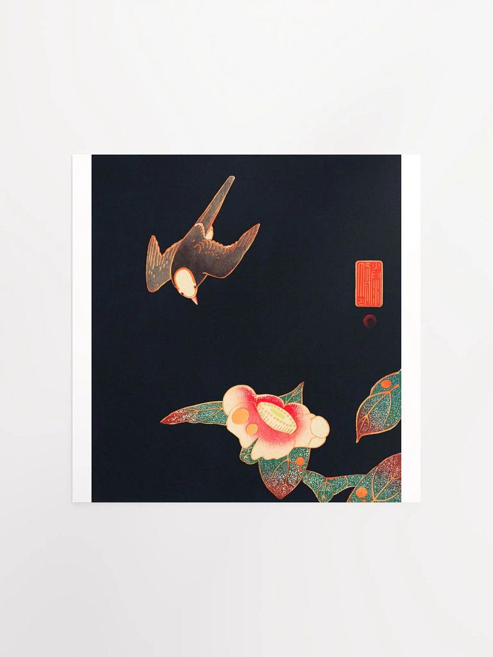 Swallow and Camellia by Ito Jakuchu product image (1)