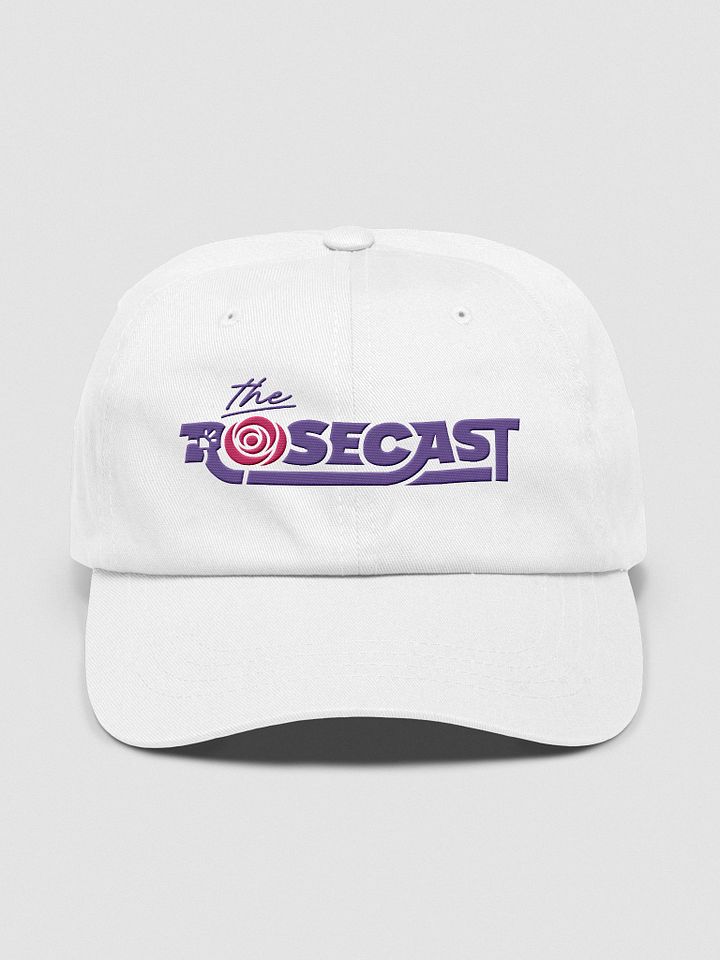 Rosecast Logo Dad Hat (Purple Logo) product image (1)