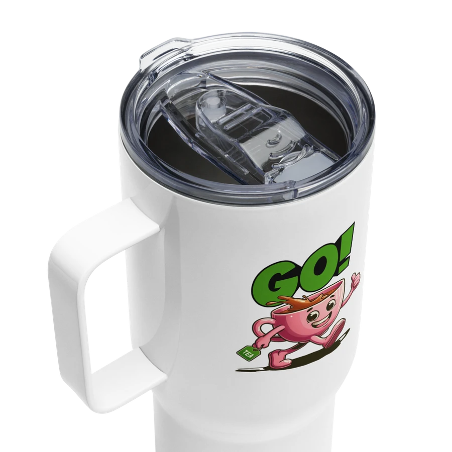 'Go Tea' Travel Mug with Handle product image (8)