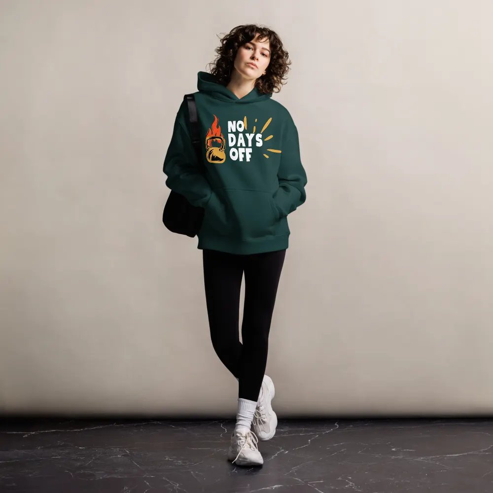 No days off unisex hoodie product image (8)