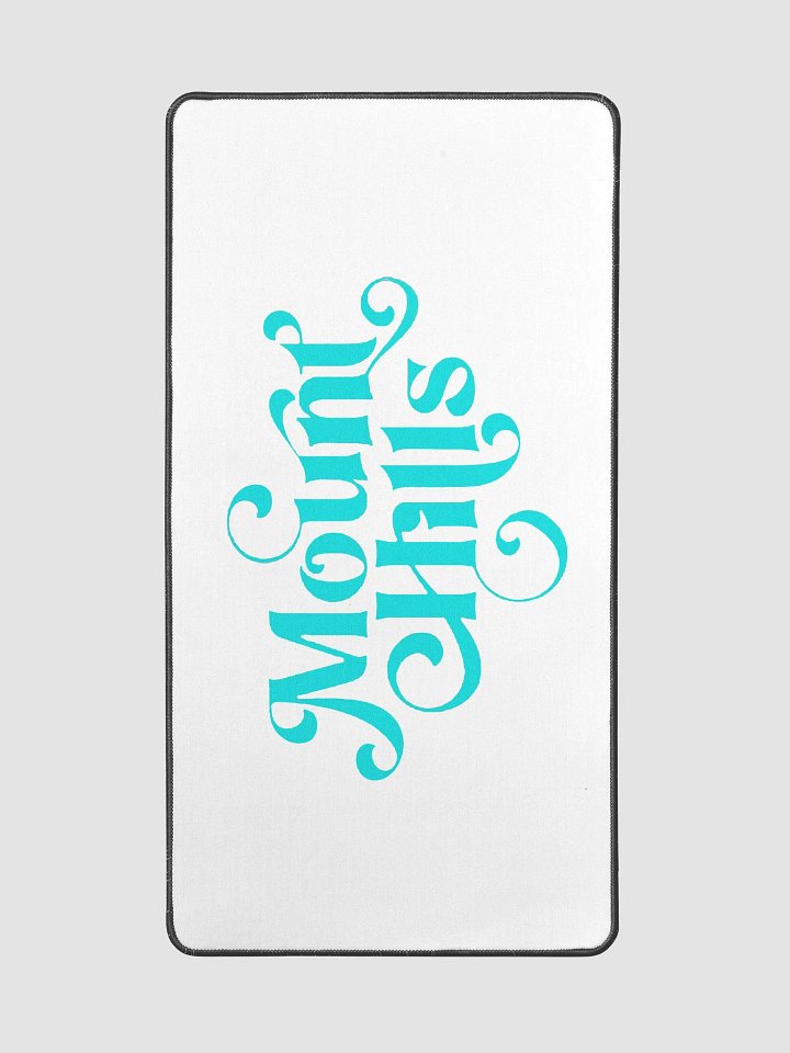 Elegant Turquoise Desk Mat - Mount Hills product image (2)
