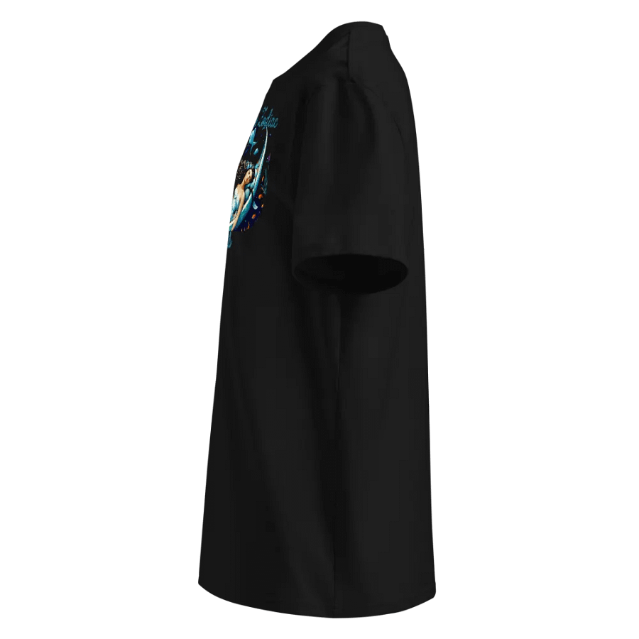 Pisces, Dreamers of the Zodiac, Black Tee product image (2)