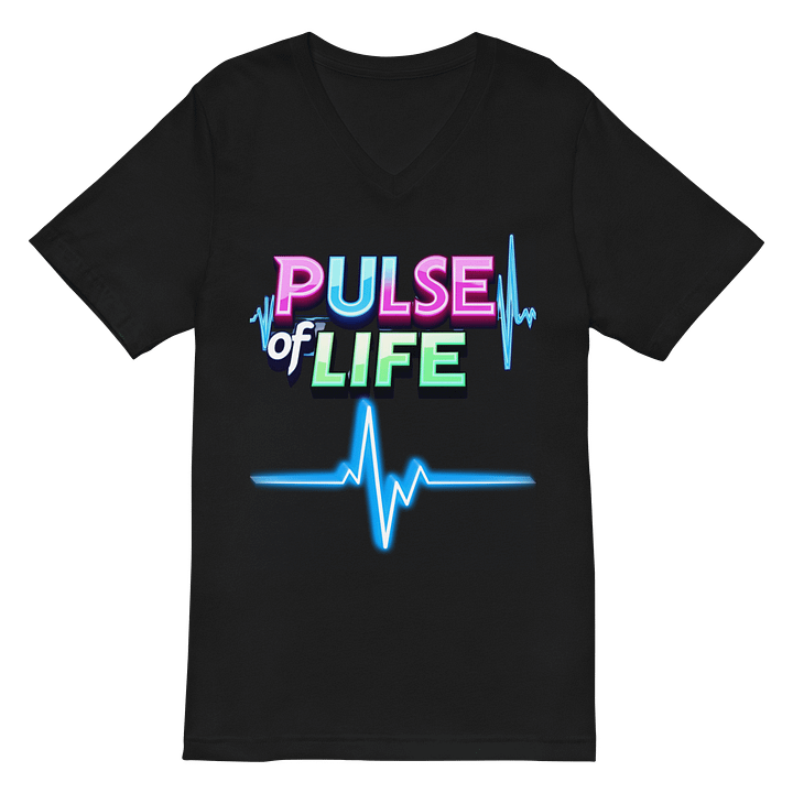 PULSE of LIFE V-Neck T-Shirt product image (3)