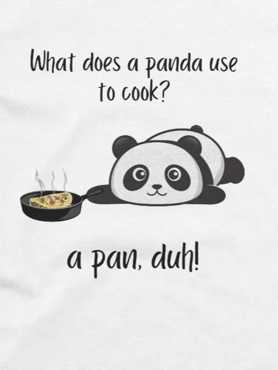 Panda Tee - White product image (2)