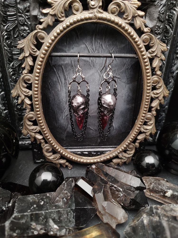 Earrings Epoxica - Bloodbeak Crows product image (3)