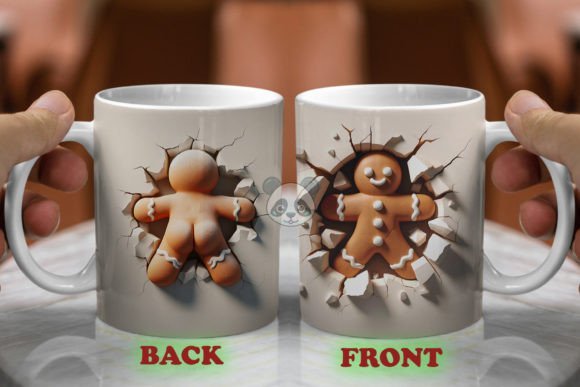 Both Side 3D Christmas Mug Wrap Bundle product image (2)