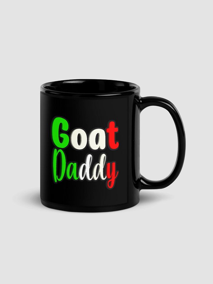 Goat Daddy Black Glossy Mug product image (1)