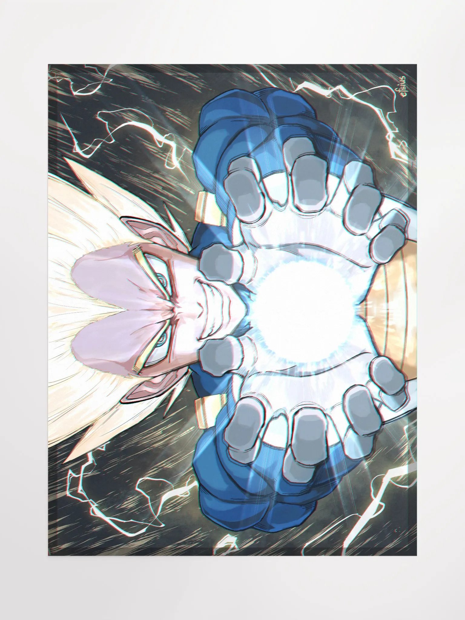 Vegeta print (12x18 & 18x24) product image (1)