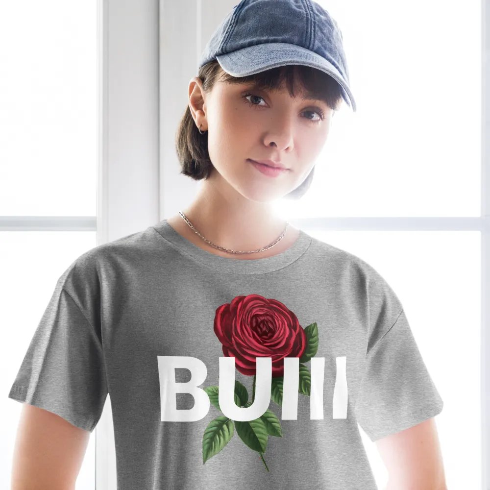 BUIII Logo Rose Crop Tops product image (11)